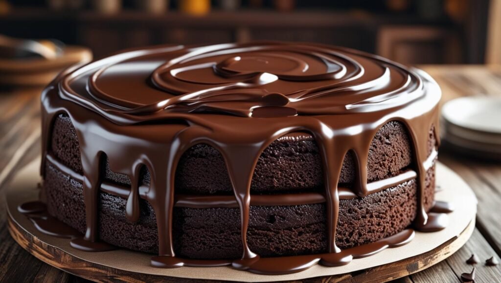 Veg Chocolate Cake